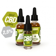 Aceite de CBD 2,5% 30ml