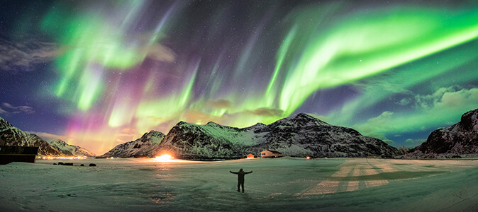 La Aurora Boreal, El Ártico