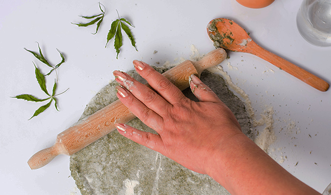 Cómo hacer pan de cannabis